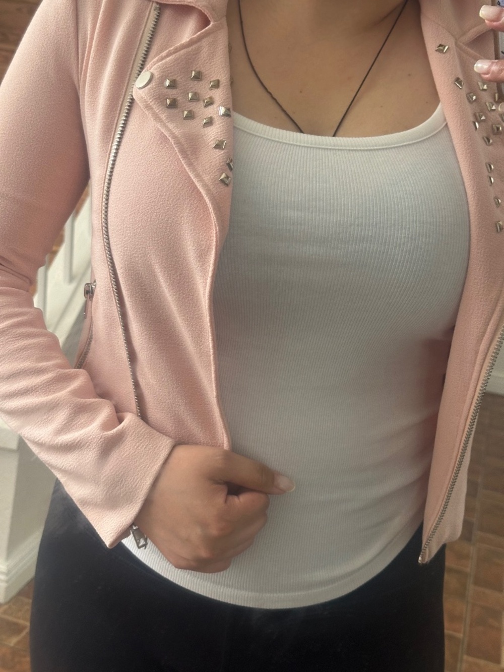 Forever 21 Sky pink blazer/cardigan! super comfortable and cute